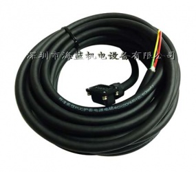 三菱電機電源線MR-PWS1CBL5M-A1-L，三菱MR-JE，MR-J4,MR-J3系列電機專用